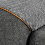 Nuvae neck massager pillow used during a relaxation session