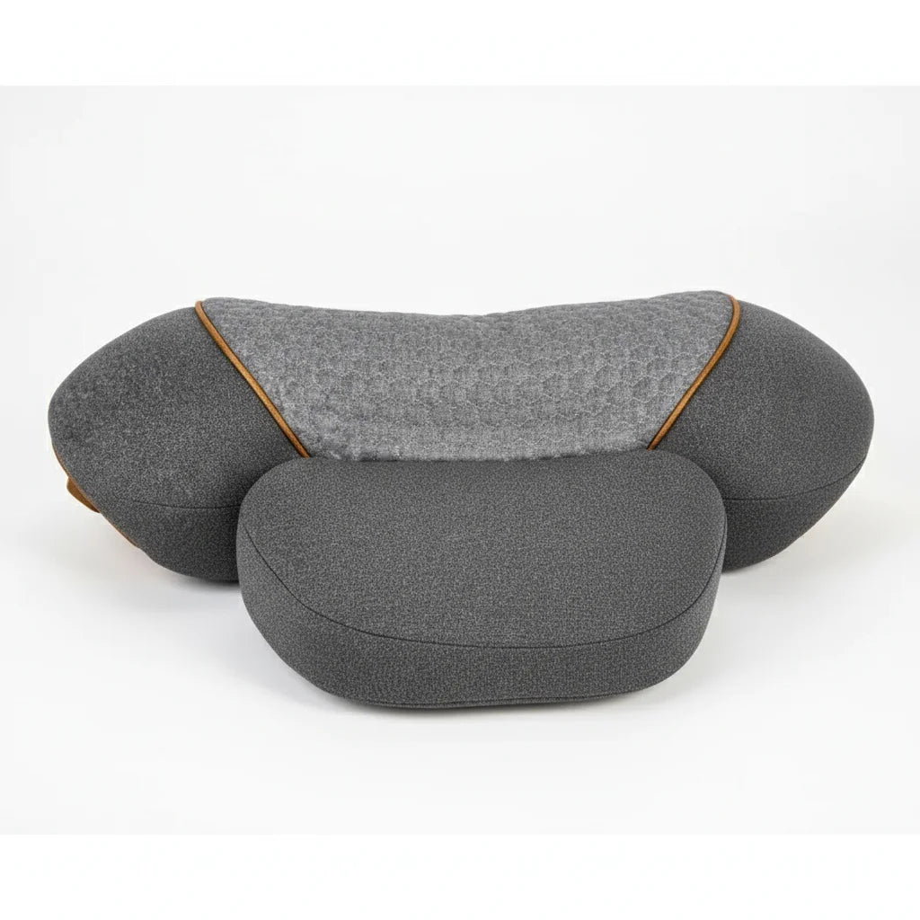 Nuvae neck massager pillow easing tech-neck tension