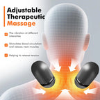 Nuvae neck massager pillow cradling the neck at an ergonomic angle