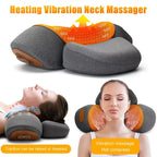 Nuvae 3-in-1 neck massager pillow detail view