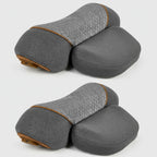 Nuvae neck massager pillow supporting natural neck alignment